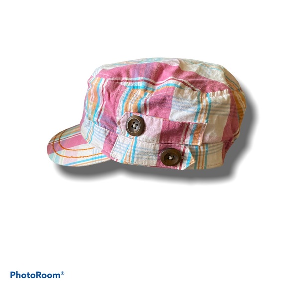🍎 3/$6 or$4 each 🍎 Cute little plaid hat - Picture 2 of 2